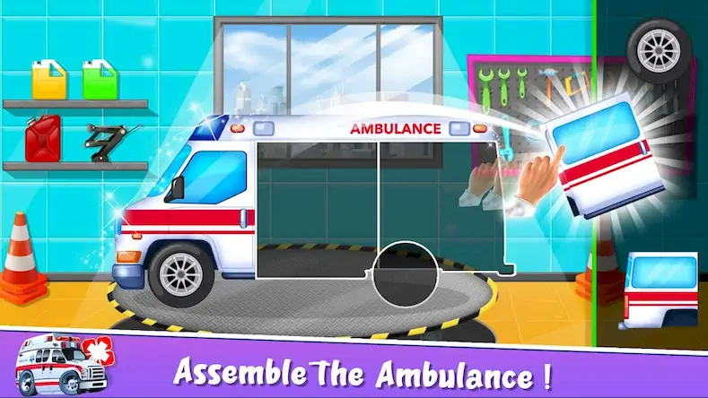 Скачать Ambulance Rescue Doctor Clinic [Взлом Бесконечные монеты/Unlocked] на Андроид