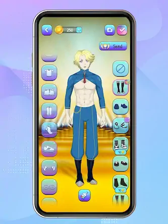 Скачать Anime Boys Dress Up Games [Взлом Много денег/Режим Бога] на Андроид