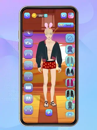 Скачать Anime Boys Dress Up Games [Взлом Много денег/Режим Бога] на Андроид