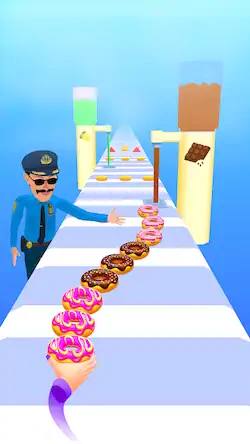 Скачать Пончик Стек: игра с пончиками [Взлом Бесконечные монеты/Режим Бога] на Андроид