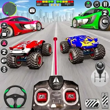 Скачать Toy Car Stunts GT Racing Games [Взлом Много монет/Режим Бога] на Андроид