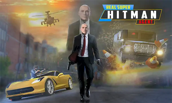 Скачать Hitman Agent X Миссия Америка [Взлом Много монет/God Mode] на Андроид