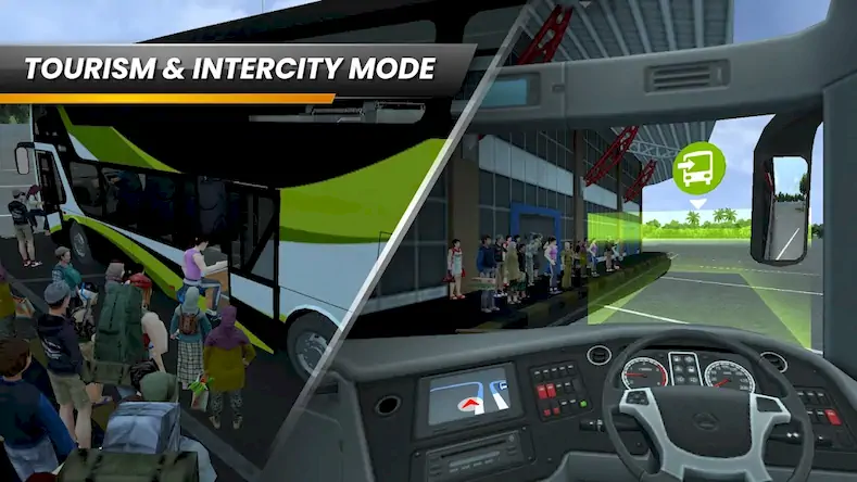 Скачать Bus Simulator Indonesia [Взлом Бесконечные деньги/Режим Бога] на Андроид