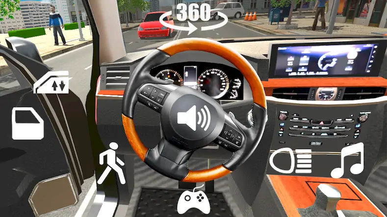 Скачать Симулятор Автомобиля 2 [Взлом Много денег/God Mode] на Андроид