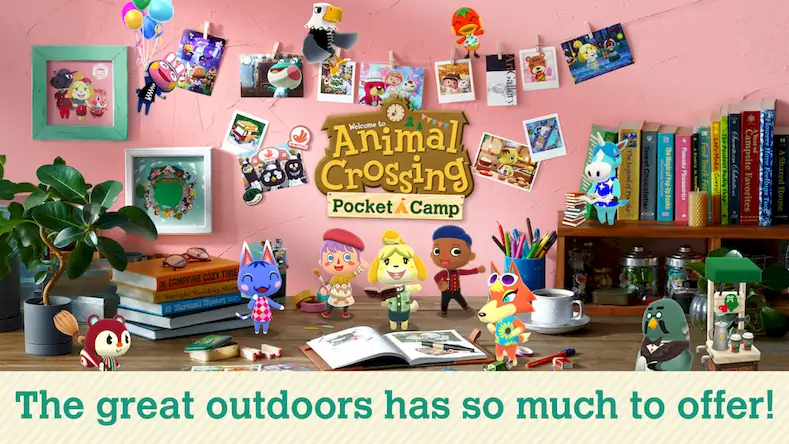 Скачать Animal Crossing: Pocket Camp [Взлом Бесконечные монеты/MOD Меню] на Андроид