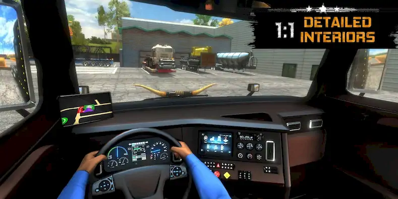 Скачать Truck Simulator USA Revolution [Взлом Бесконечные монеты/Режим Бога] на Андроид