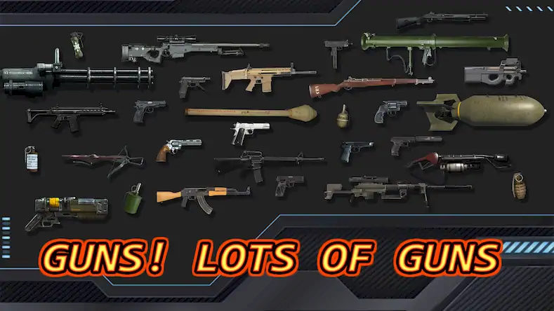 Скачать Gun Sounds : Gun Simulator [Взлом Много денег/God Mode] на Андроид