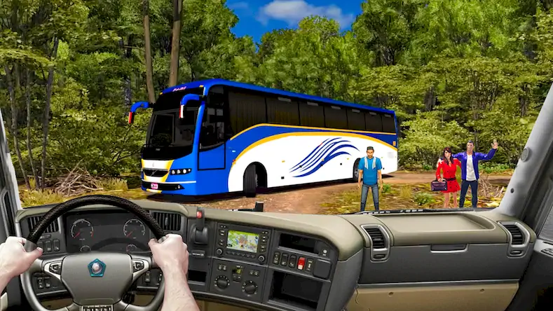 Скачать Hill Coach Bus Simulator 2023 [Взлом Бесконечные монеты/God Mode] на Андроид
