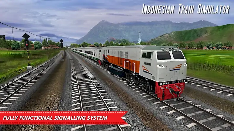 Скачать Индонезийский симулятор поезда [Взлом Много денег/МОД Меню] на Андроид