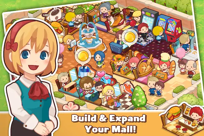 Скачать Happy Mall Story: Sim Game [Взлом Много денег/Разблокированная версия] на Андроид