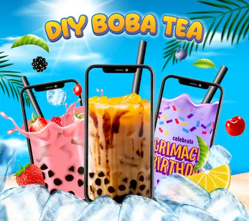 Скачать DIY Boba Tea - Boba Recipe [Взлом Много монет/Режим Бога] на Андроид