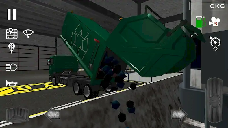Скачать Trash Truck Simulator [Взлом Бесконечные монеты/Режим Бога] на Андроид