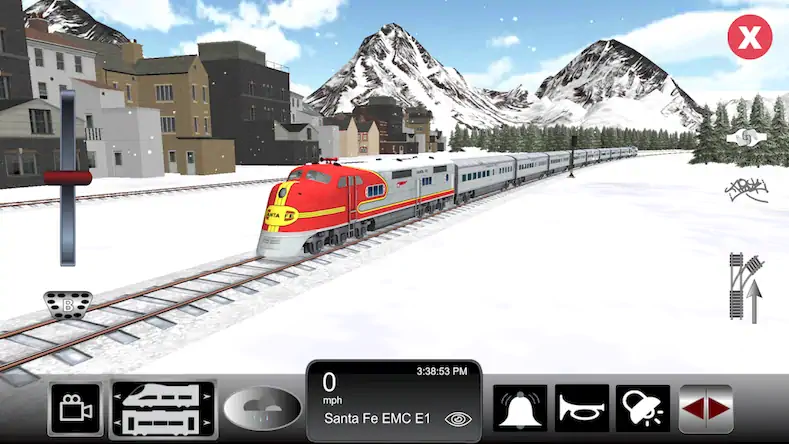 Скачать Train Sim [Взлом Много денег/MOD Меню] на Андроид