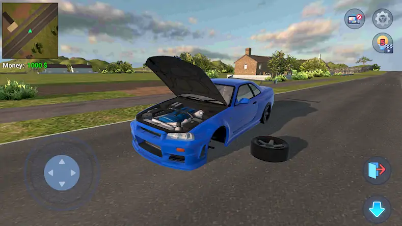 Скачать Mechanic 3D My Favorite Car [Взлом Бесконечные деньги/God Mode] на Андроид