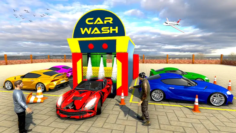 Скачать Автомойка: Парковка 3D Игры [Взлом Много монет/Unlocked] на Андроид