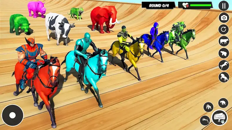Скачать Cимулятор лошади гоночные игры [Взлом Много монет/MOD Меню] на Андроид