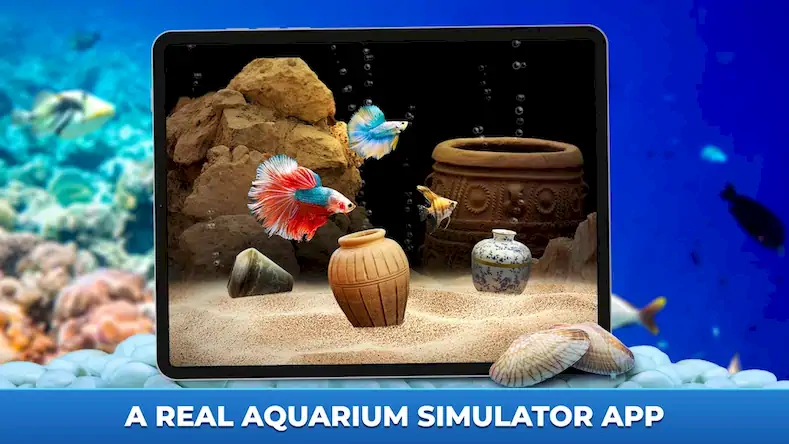 Скачать Fish Tank Clean: Aquarium Sim [Взлом Бесконечные деньги/Unlocked] на Андроид