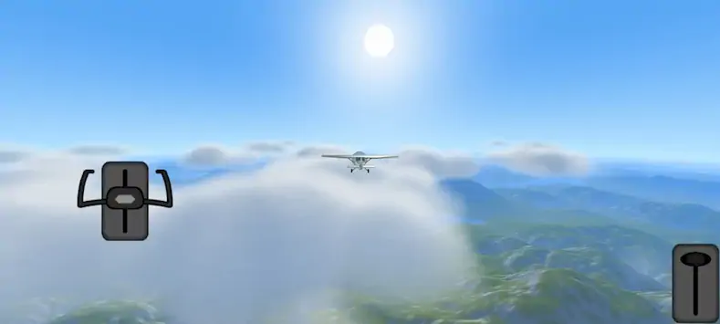 Скачать Plane the Mountains 3D [Взлом Бесконечные монеты/Режим Бога] на Андроид