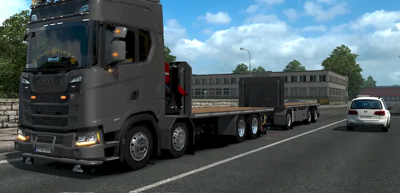 Скачать Truck Drivers Cargo Truck 2023 [Взлом Много монет/Unlocked] на Андроид
