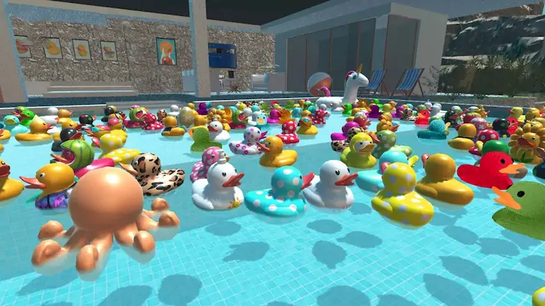 Скачать Rubber Duck 3D - Relaxing Game [Взлом Много денег/MOD Меню] на Андроид