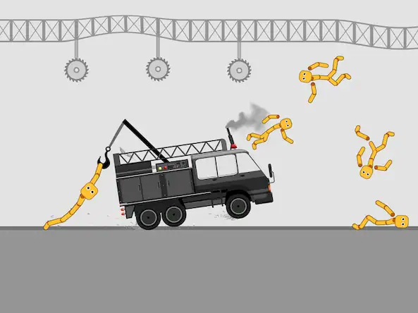 Скачать Stickman Car Destruction Games [Взлом Много денег/МОД Меню] на Андроид