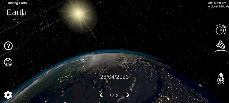 Скачать Симулятор Солнечной системы [Взлом Бесконечные монеты/Разблокированная версия] на Андроид