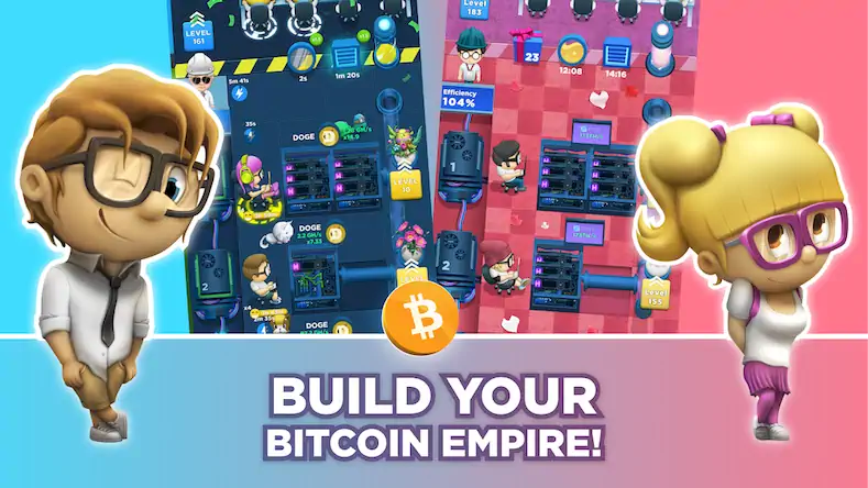 Скачать Crypto Idle Miner: Bitcoin Inc [Взлом Много монет/God Mode] на Андроид