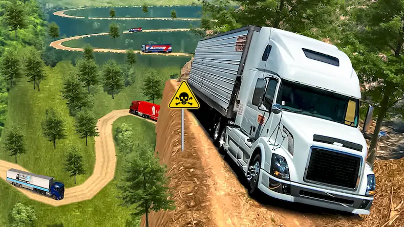 Скачать Truck Simulator : Death Road [Взлом Много монет/God Mode] на Андроид