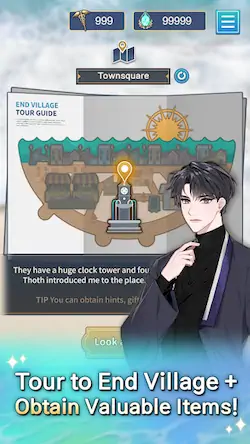 Скачать Dear My God : otome story game [Взлом Много монет/God Mode] на Андроид