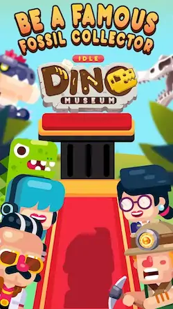 Скачать Idle Dino Museum [Взлом Бесконечные деньги/МОД Меню] на Андроид