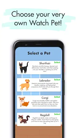 Скачать Watch Pet: виртуальный питомец [Взлом Бесконечные деньги/МОД Меню] на Андроид