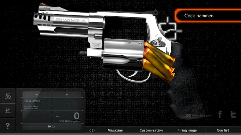 Скачать Magnum3.0 Gun Custom Simulator [Взлом Бесконечные монеты/МОД Меню] на Андроид