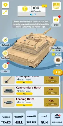 Скачать Idle Tanks 3D Model Builder [Взлом Бесконечные деньги/God Mode] на Андроид