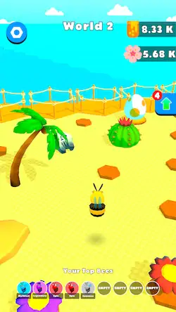 Скачать Bee Adventure 3D: Honey Island [Взлом Много монет/God Mode] на Андроид