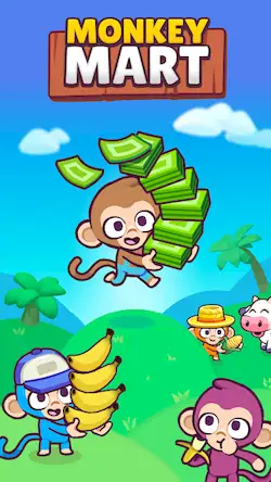 Скачать Monkey Mart [Взлом Бесконечные монеты/God Mode] на Андроид