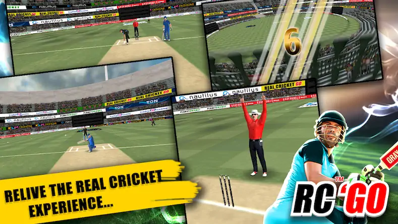 Скачать Real Cricket™ GO [Взлом Бесконечные деньги/Разблокированная версия] на Андроид