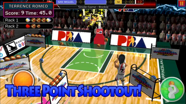 Скачать Basketball Slam Баскетбол [Взлом Бесконечные деньги/God Mode] на Андроид