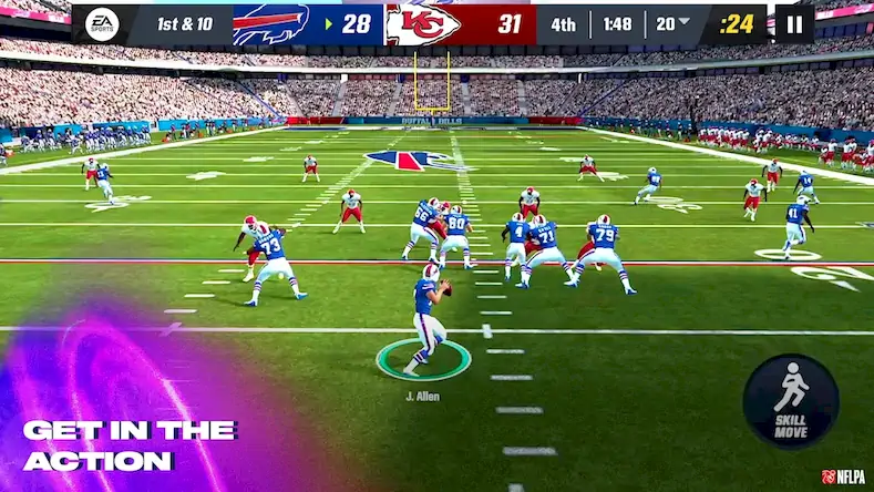 Скачать Madden NFL 24 Mobile Football [Взлом Бесконечные монеты/God Mode] на Андроид