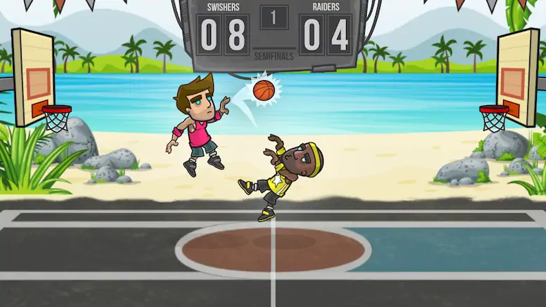 Скачать Баскетбол: Basketball Battle [Взлом Бесконечные монеты/Разблокированная версия] на Андроид