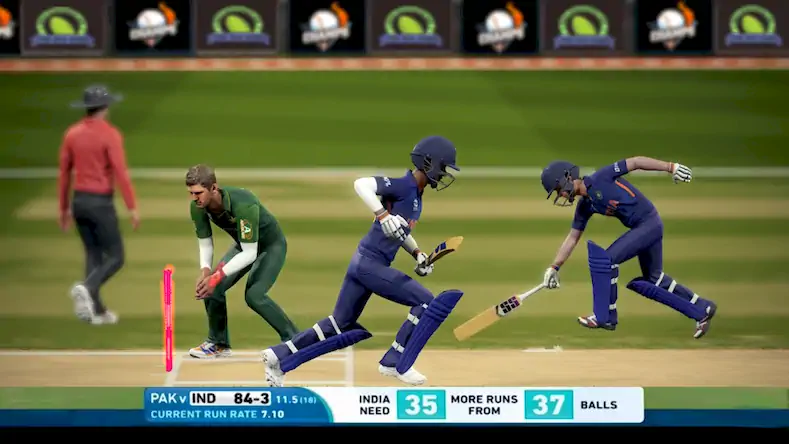 Скачать Игры в крикет в реальном мире [Взлом Много денег/МОД Меню] на Андроид