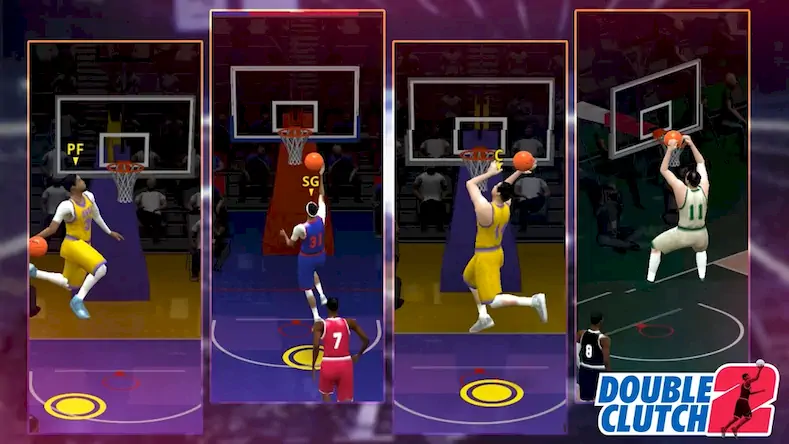 Скачать DoubleClutch 2 : Basketball [Взлом Бесконечные монеты/MOD Меню] на Андроид