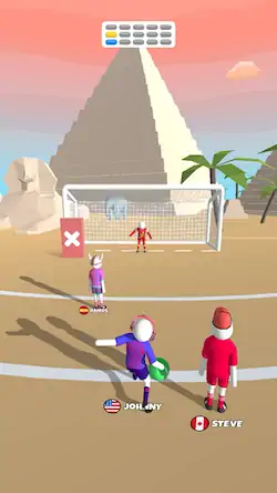 Скачать Goal Party - забивать голы [Взлом Много денег/Разблокированная версия] на Андроид