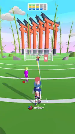 Скачать Goal Party - забивать голы [Взлом Много денег/Разблокированная версия] на Андроид