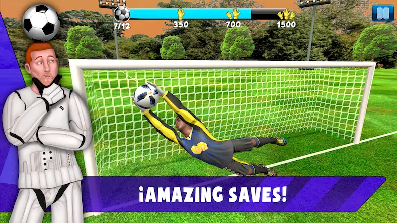 Скачать Soccer Goalkeeper 2024 [Взлом Много денег/Разблокированная версия] на Андроид