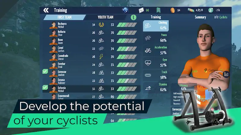 Скачать Live Cycling Manager 2023 [Взлом Бесконечные деньги/Unlocked] на Андроид
