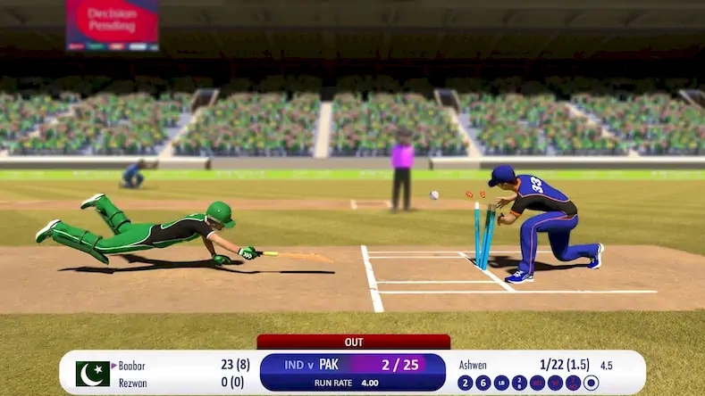 Скачать RVG Real World Cricket Game 3D [Взлом Бесконечные деньги/МОД Меню] на Андроид