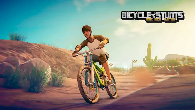 Скачать Велосипедные игры BMX [Взлом Много денег/Разблокированная версия] на Андроид