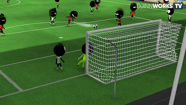 Скачать Stickman Soccer [Взлом Много монет/МОД Меню] на Андроид