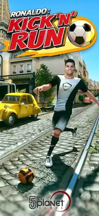 Скачать Cristiano Ronaldo: Kick'n'Run [Взлом Бесконечные монеты/Режим Бога] на Андроид