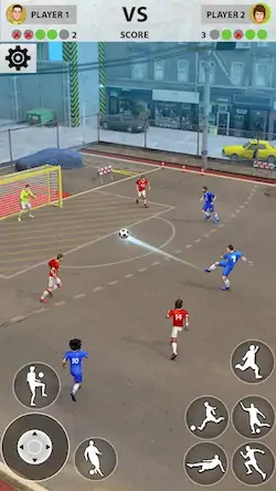 Скачать Street Football Kick Games [Взлом Много монет/God Mode] на Андроид